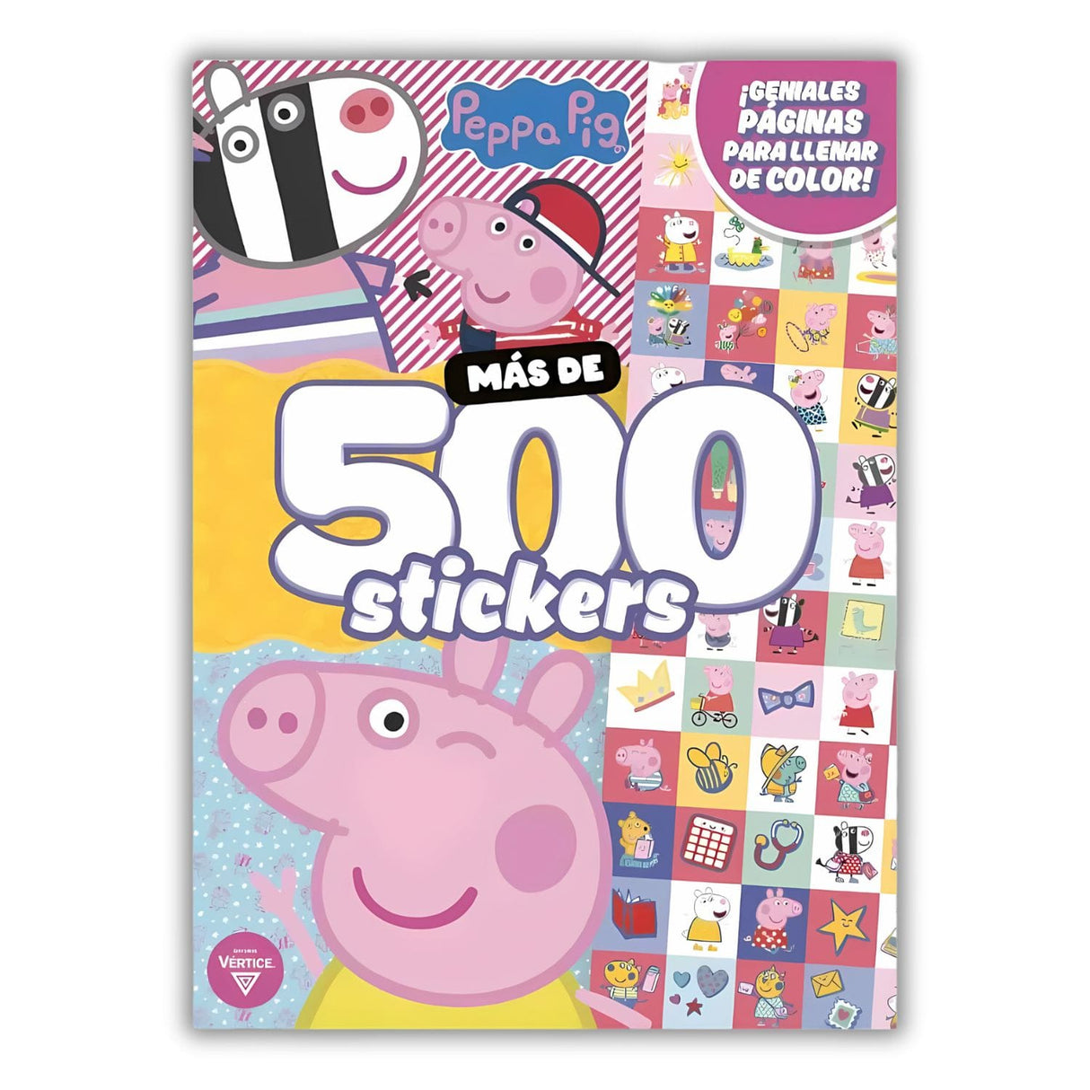 Vertice - Pack 500 Stickers y más Peppa Pig 2