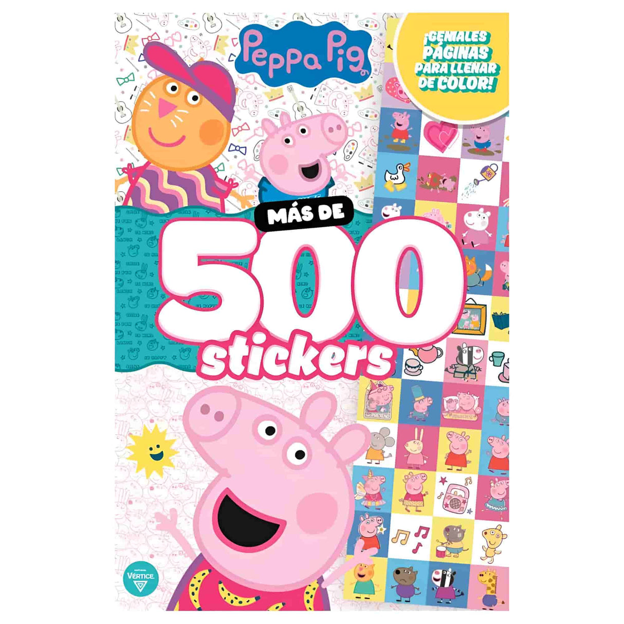 Vertice - Pack 500 Stickers y más Peppa Pig