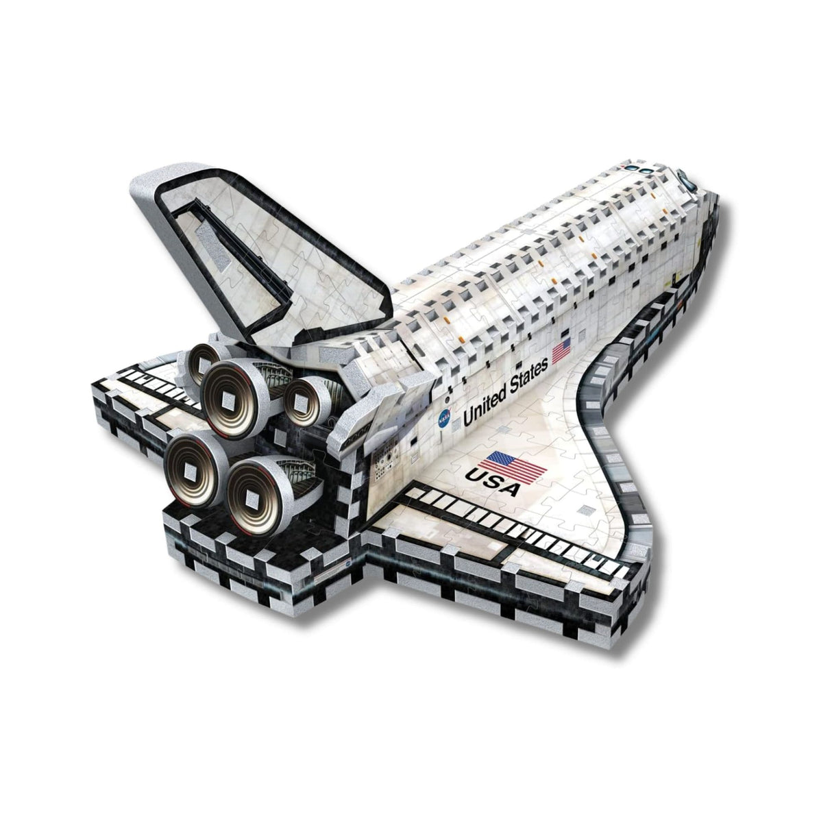 Wrebbit - Puzzle 3D American Icons Space Shuttle-Orbiter
