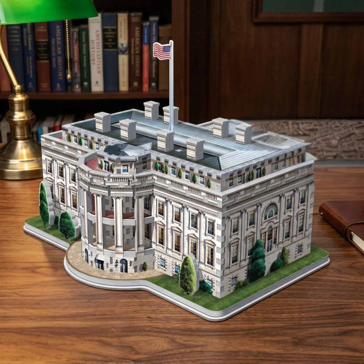 Wrebbit - Puzzle 3D American Icons The White House