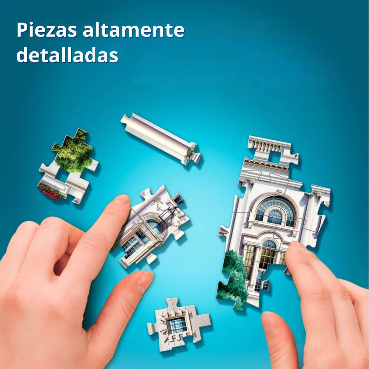 Wrebbit - Puzzle 3D American Icons The White House