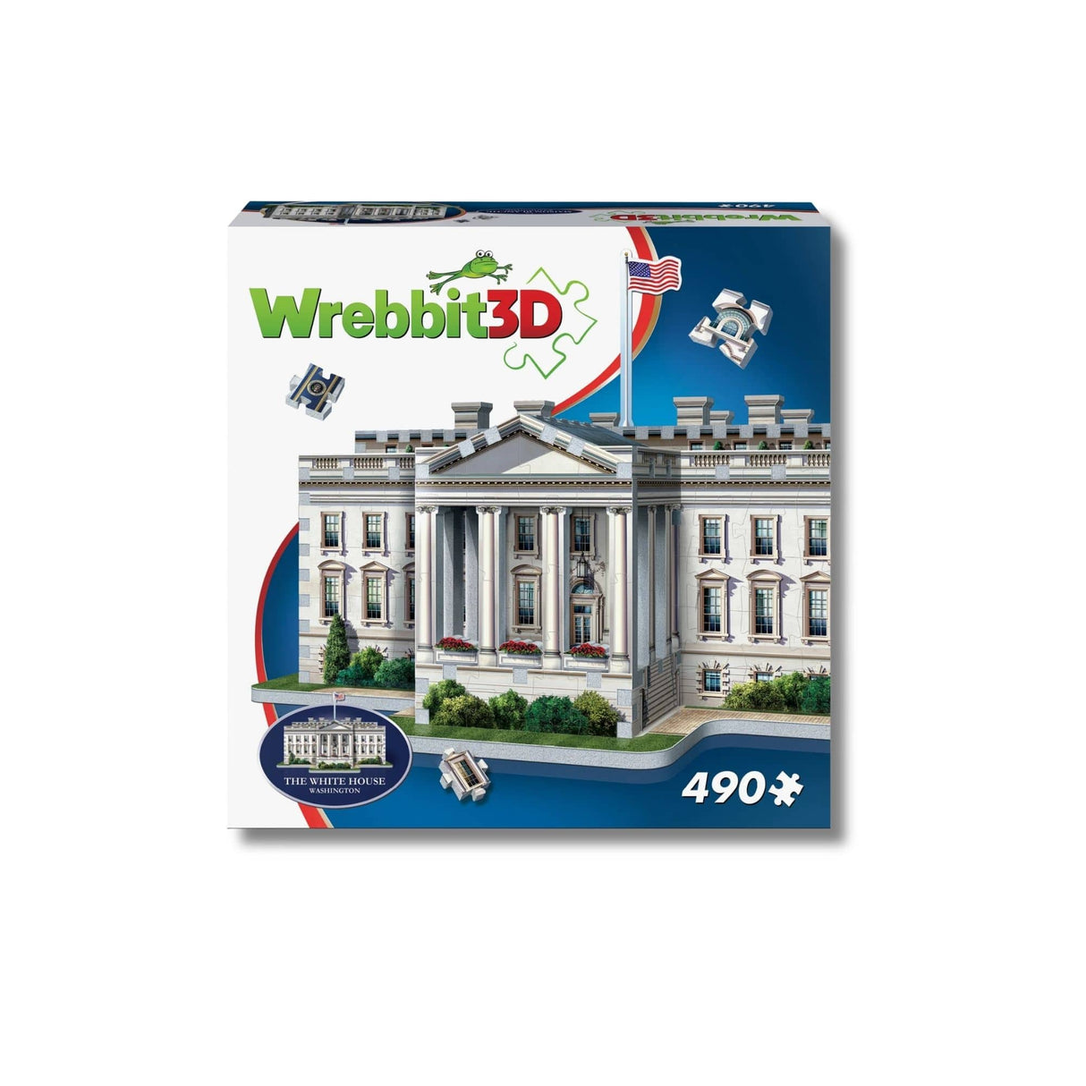Wrebbit - Puzzle 3D American Icons The White House