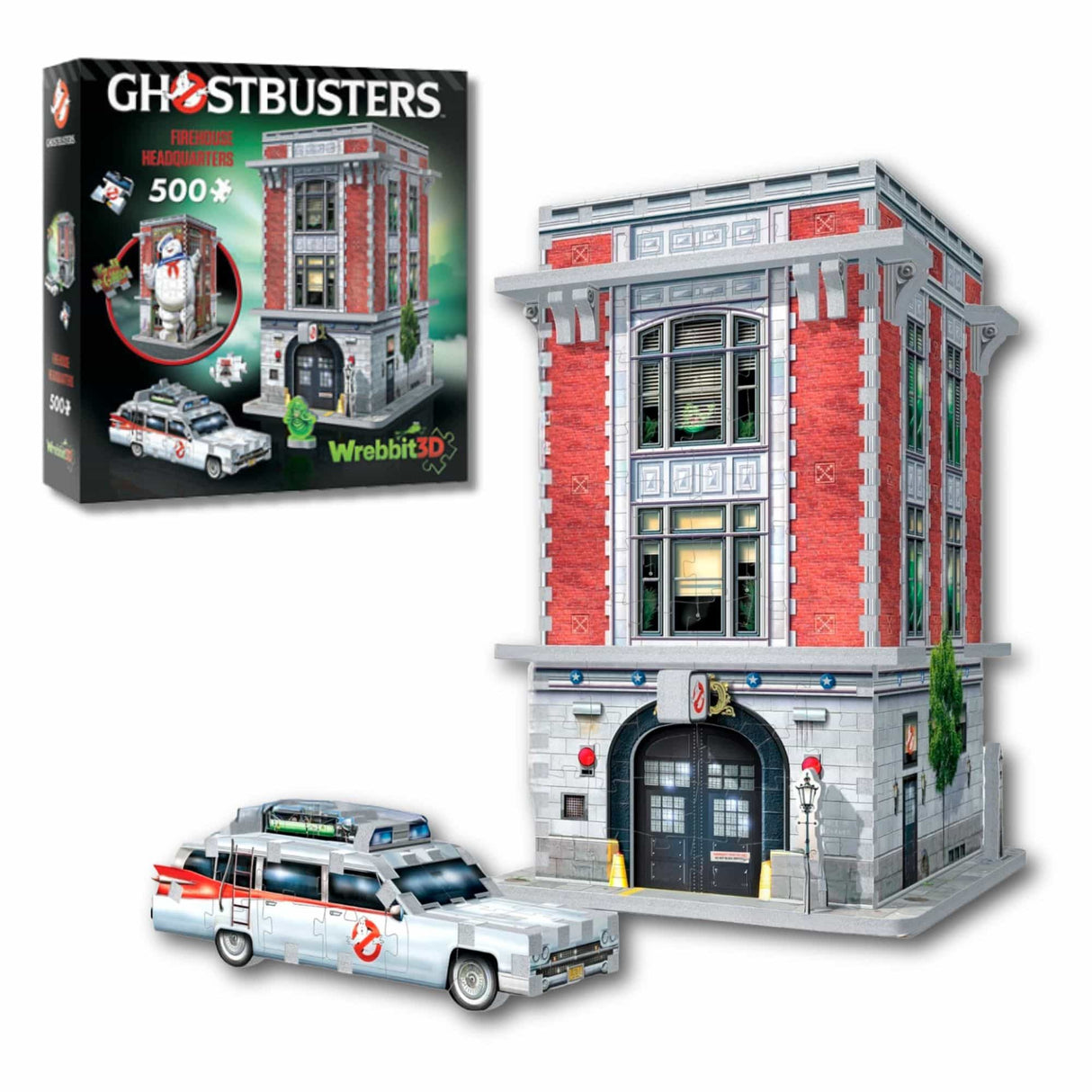 Wrebbit - Puzzle 3D Cazafantasmas Firehouse Headquarters