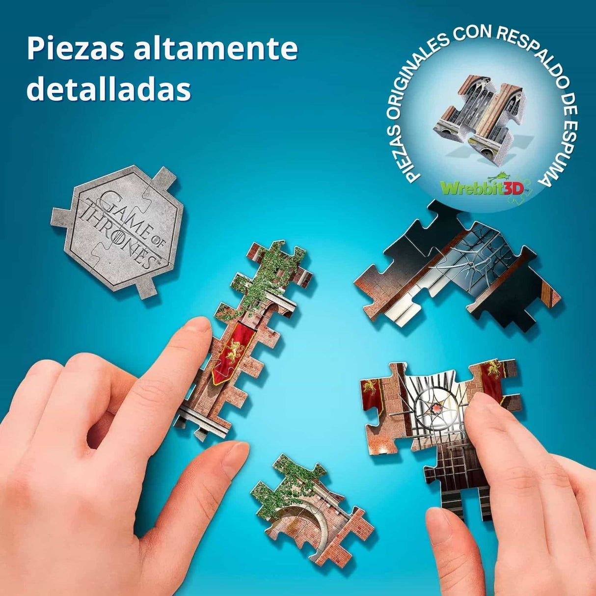Wrebbit - Puzzle 3D Game of Thrones The Red Keep