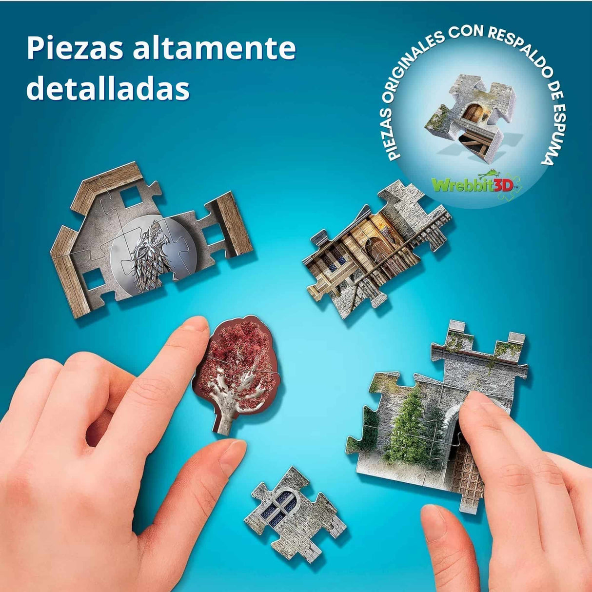 Wrebbit - Puzzle 3D Game of Thrones Winterfell