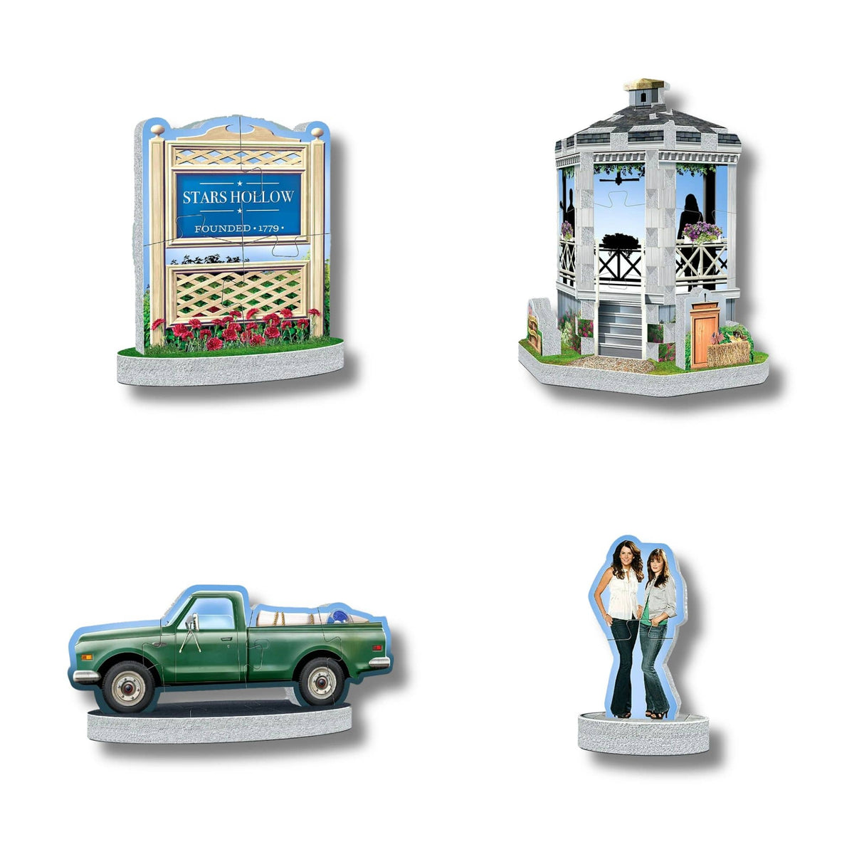 Wrebbit - Puzzle 3D Gilmore Girls 25 Aniversario
