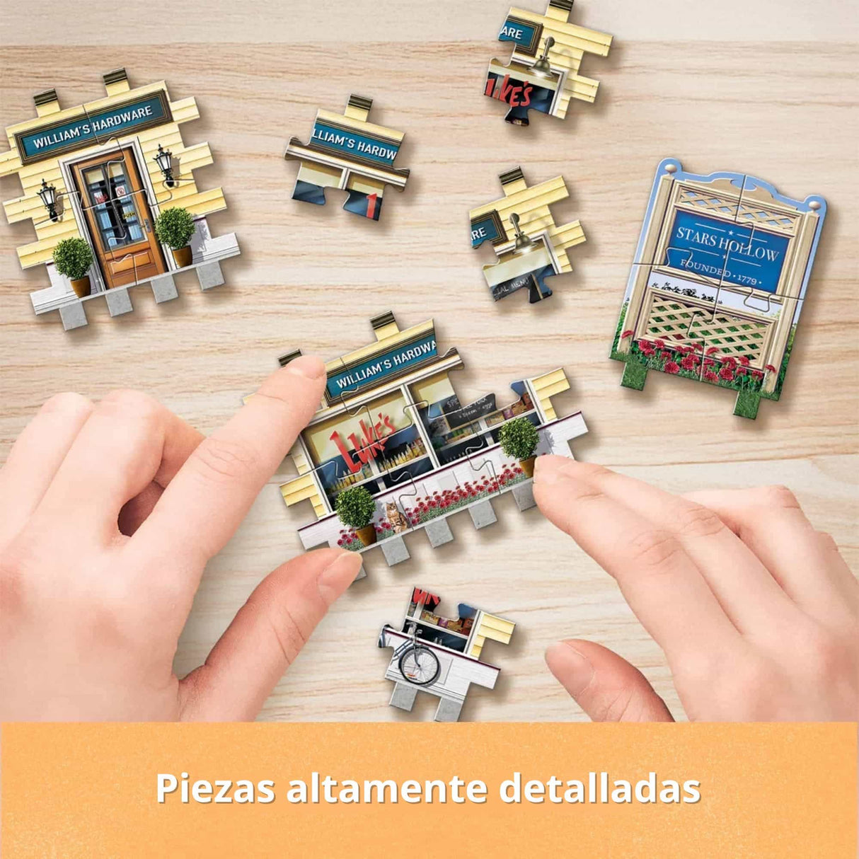 Wrebbit - Puzzle 3D Gilmore Girls 25 Aniversario