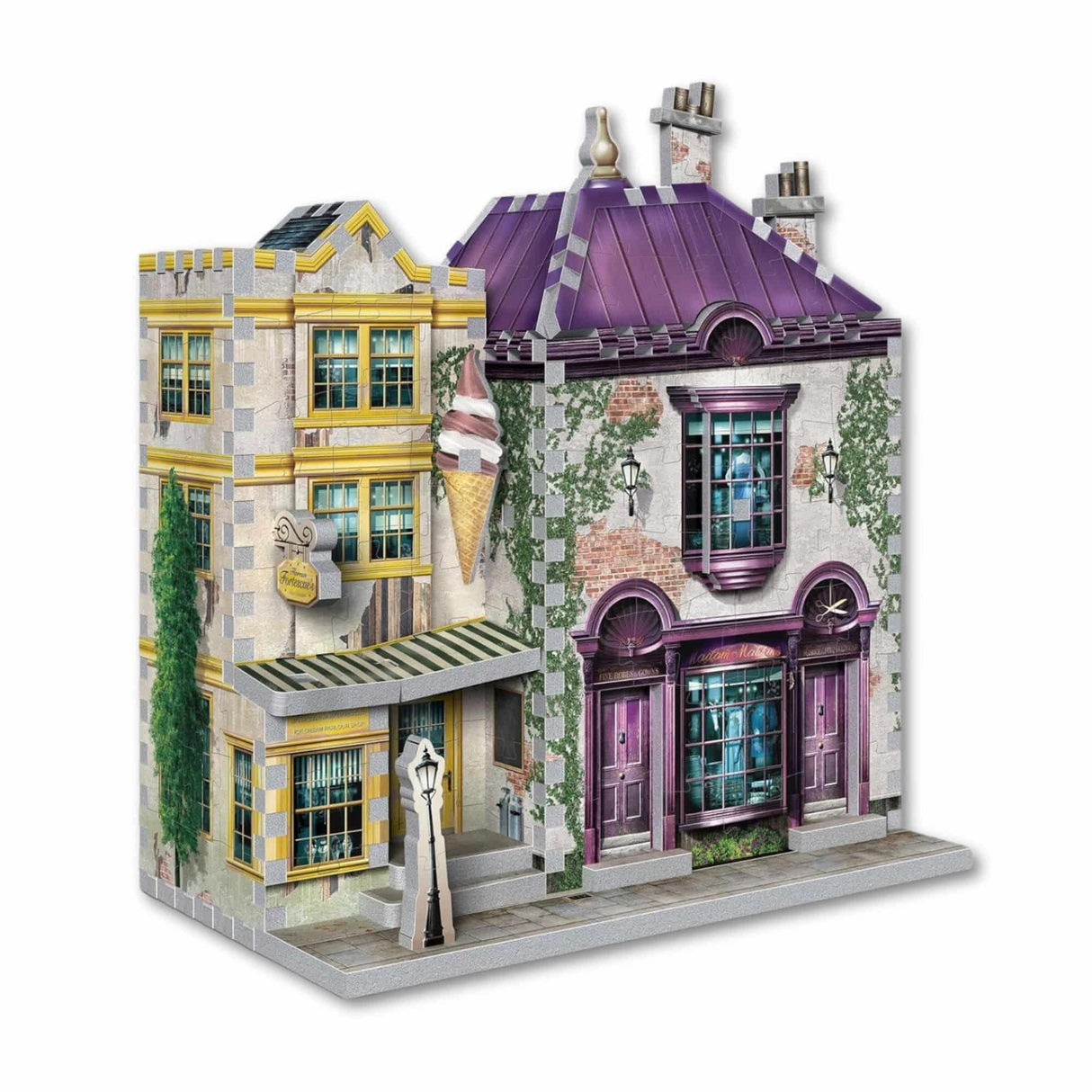 Wrebbit - Puzzle 3D Harry Potter Madam Malkin's & Florean Fortescue's Ice Cream