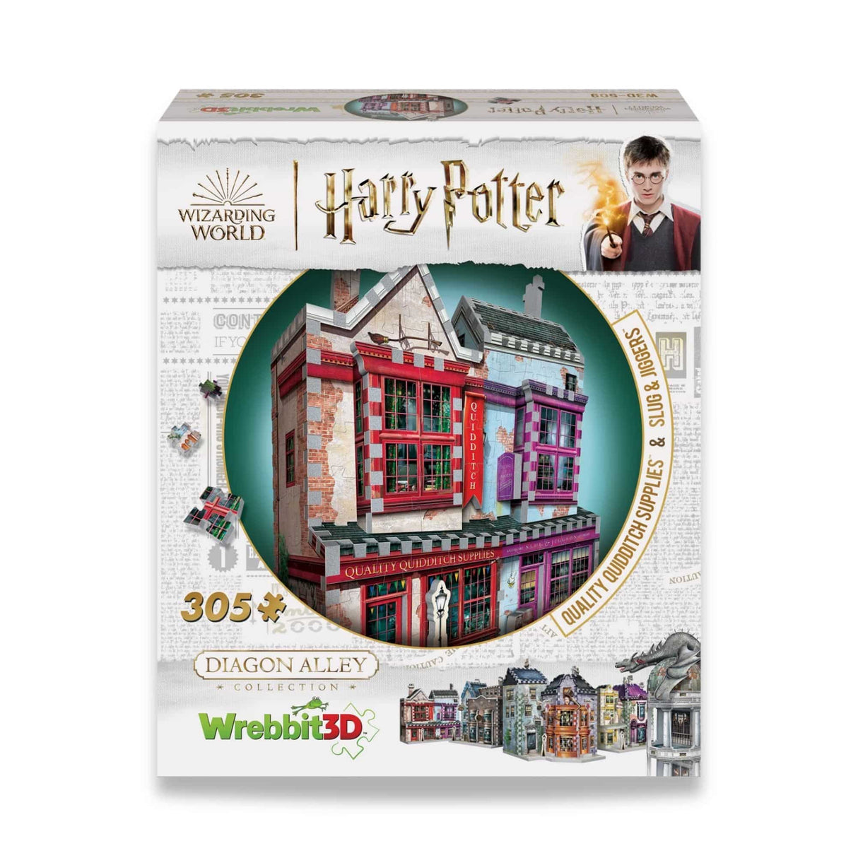 Wrebbit - Puzzle 3D Harry Potter Quality Quidditch Supplies & Slug & Jiggers