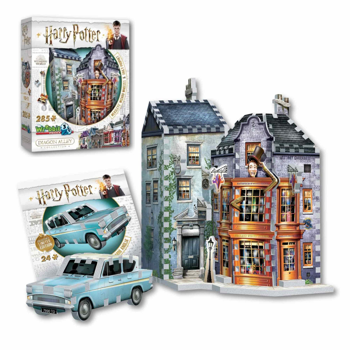 Wrebbit - Puzzle 3D Harry Potter Weasleys' Wizard Wheezes & Daily Prophet