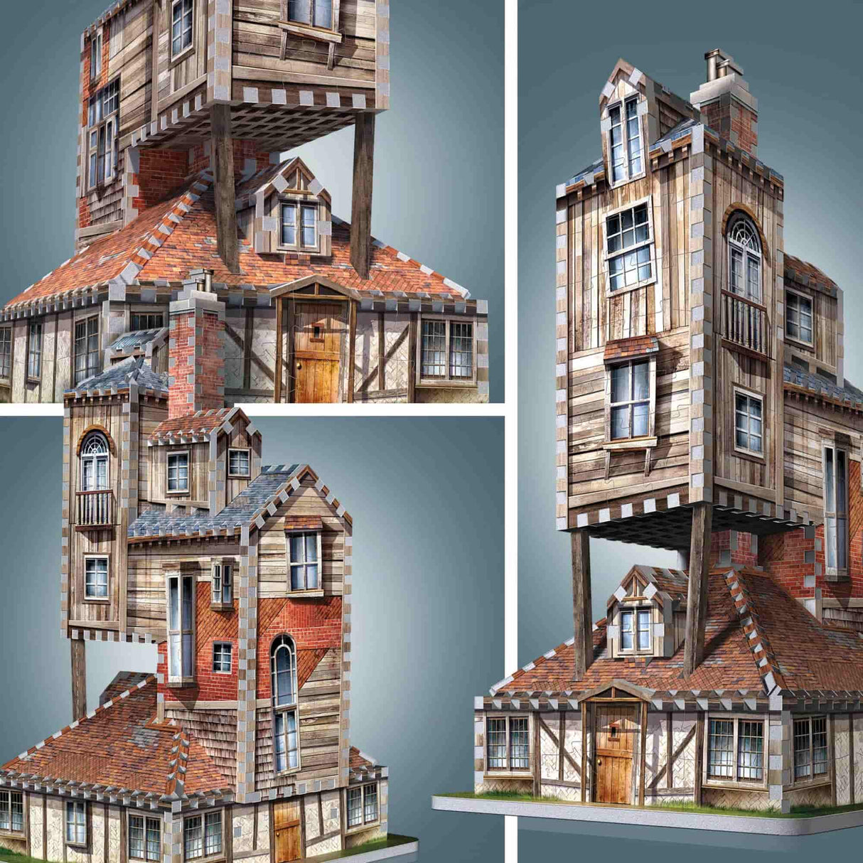 Wrebbit - Puzzle 3D Harry Potter Weasley Family Home