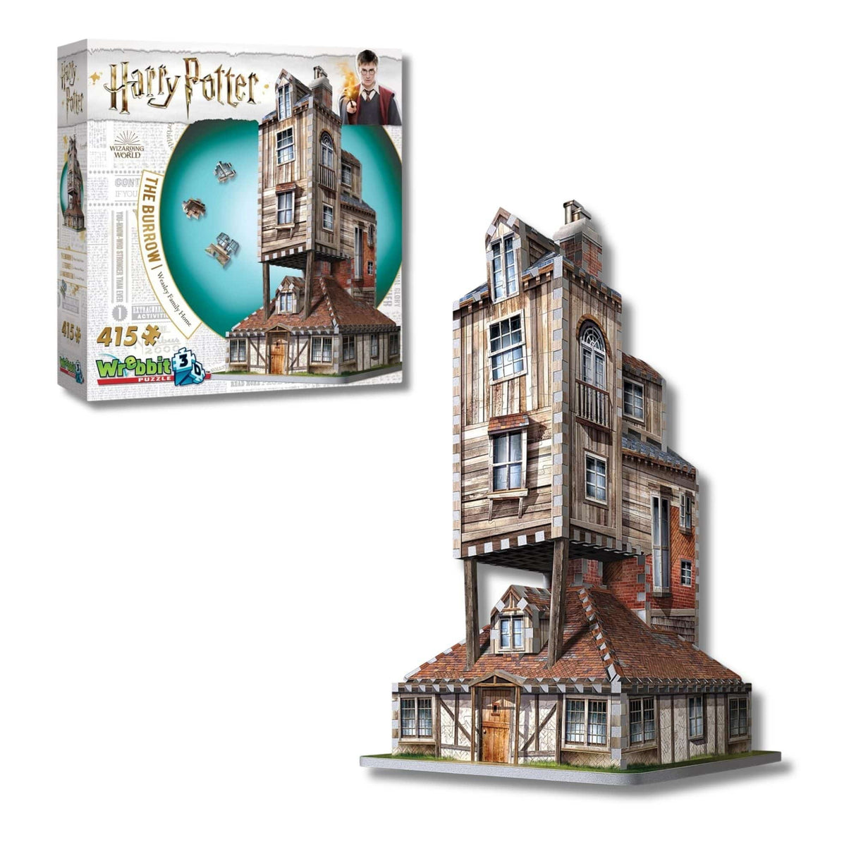 Wrebbit - Puzzle 3D Harry Potter Weasley Family Home