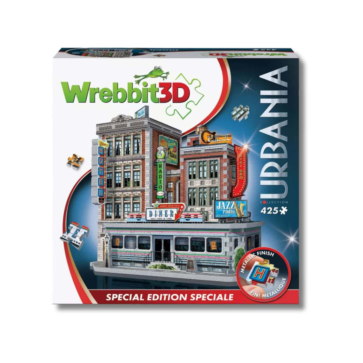 Wrebbit - Puzzle 3D Retropolis Collection 1950's Diner