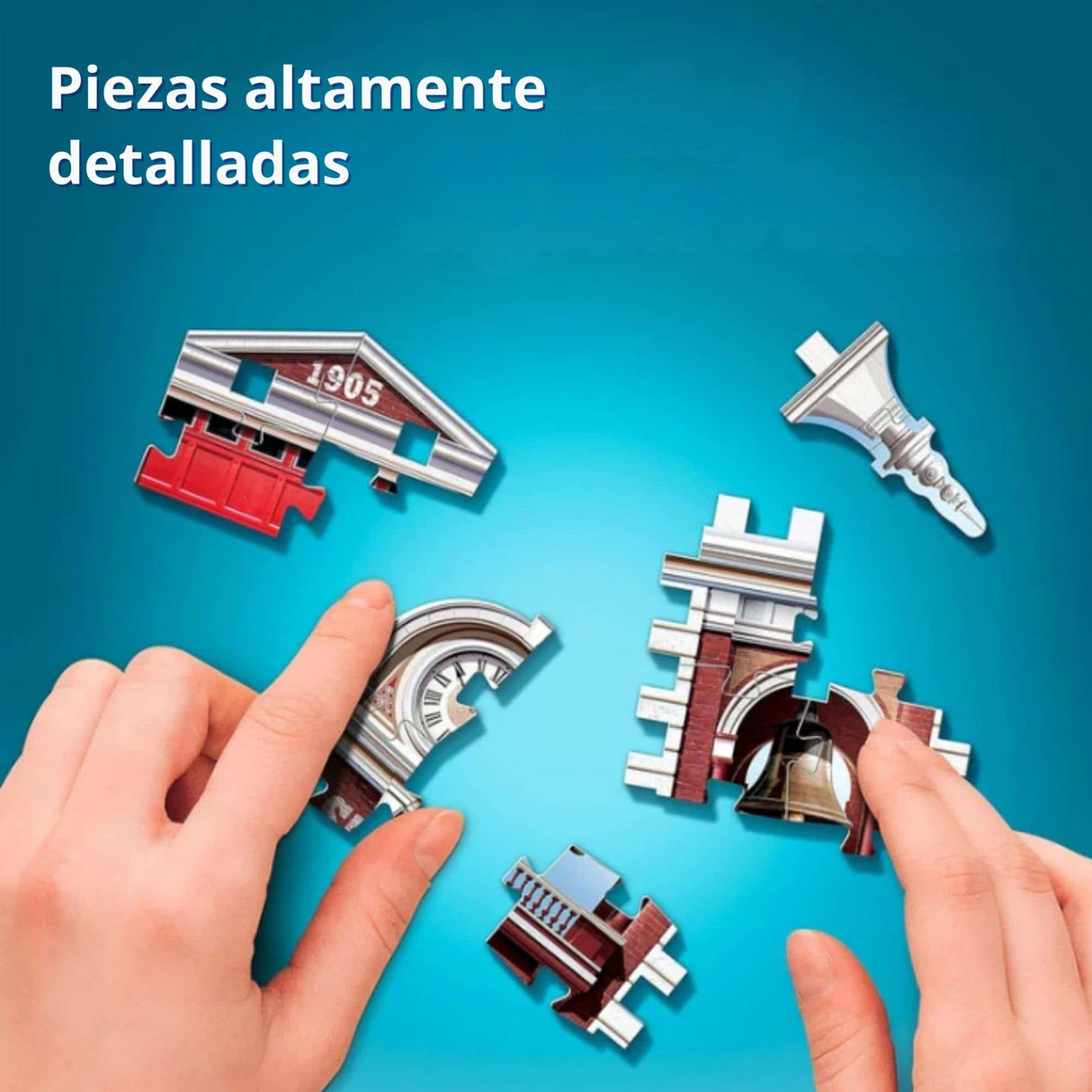 Wrebbit - Puzzle 3D Urbania Collection Fire Station
