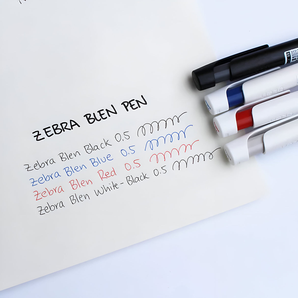 Zebra bLen - Bolígrafo Punta Retráctil 0.5 mm