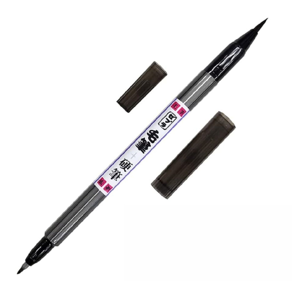 Zebra - Brush Pen Doble Punta Pincel y Punta Dura Fina