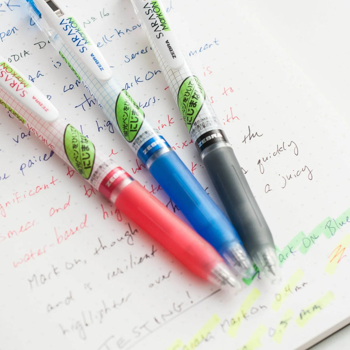 Zebra Sarasa Mark On - Lápiz Tinta Gel Punta Retráctil 0.5 mm