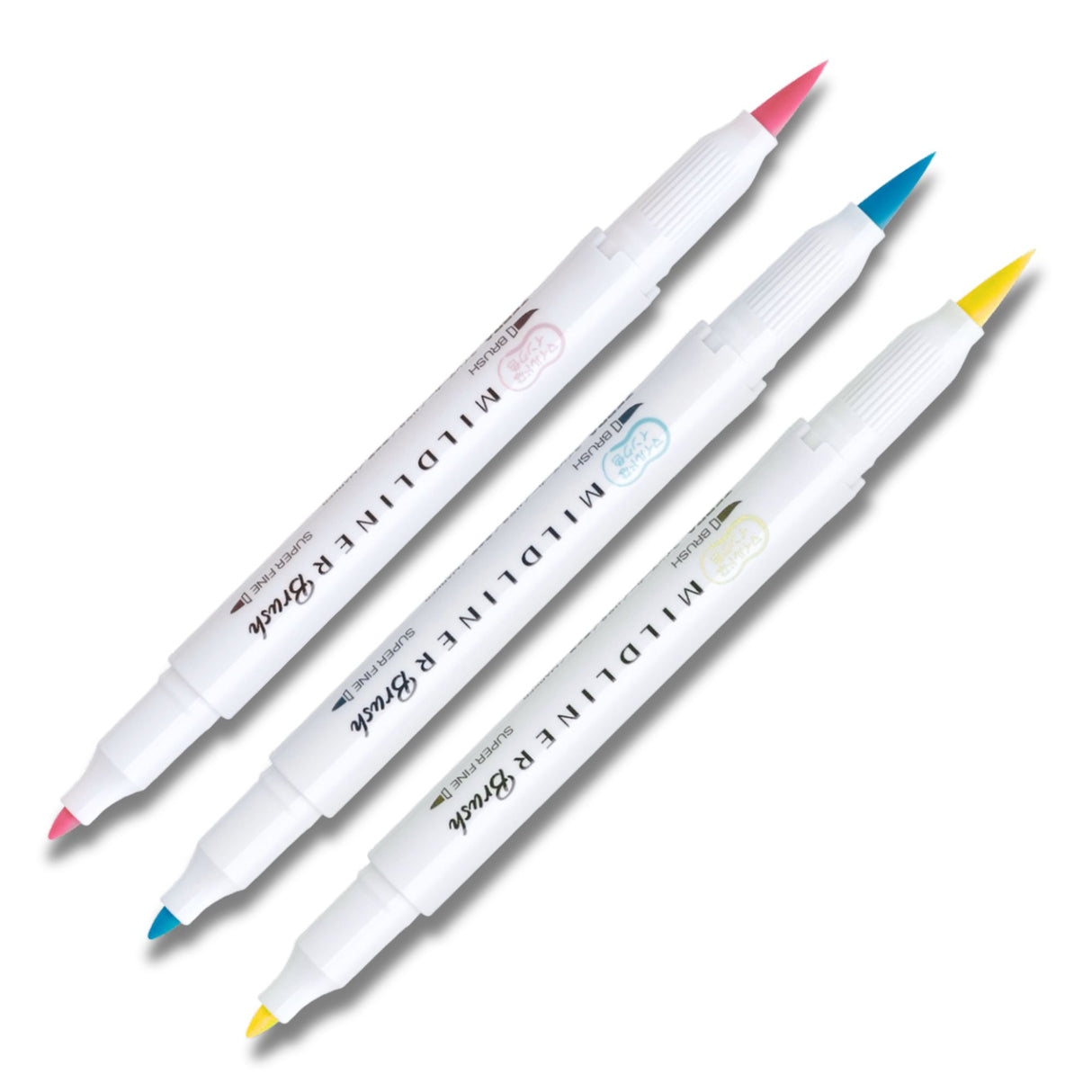 Zebra Mildliner Brush - Destacadores Doble Punta