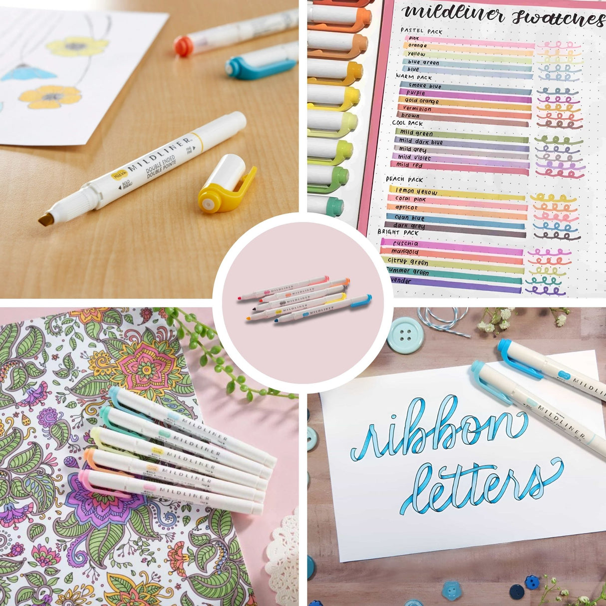 Zebra Mildliner - Destacadores Doble Punta