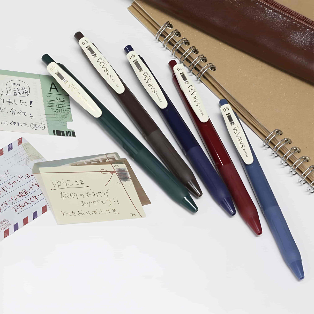 Zebra Sarasa Clip - Lápiz Tinta Gel Vintage Punta 05