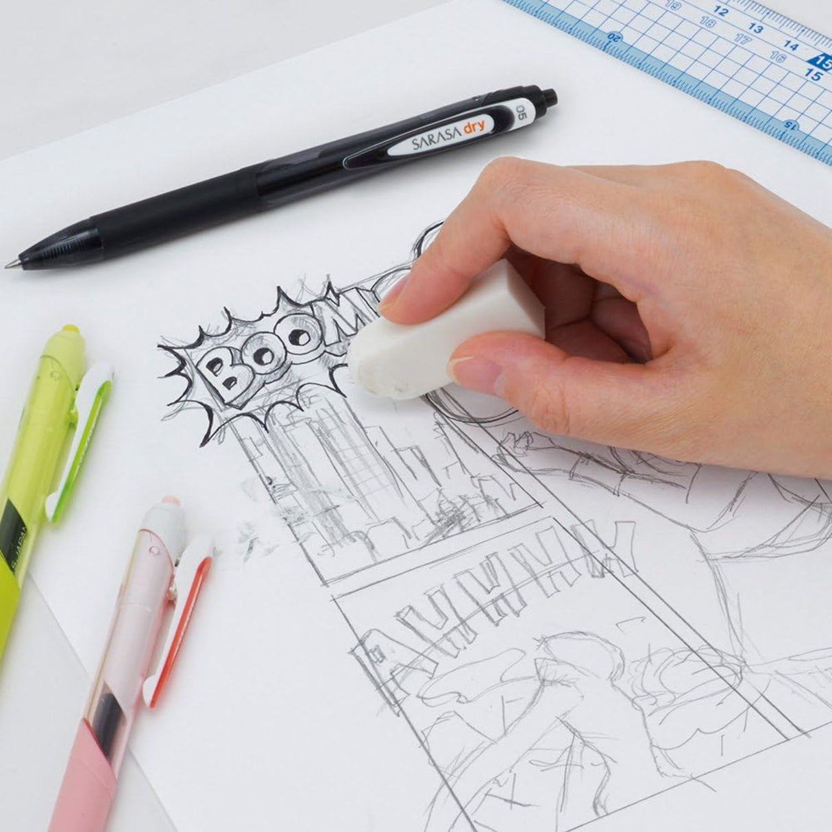 Zebra Sarasa Dry - Lápiz Tinta Gel Punta 05