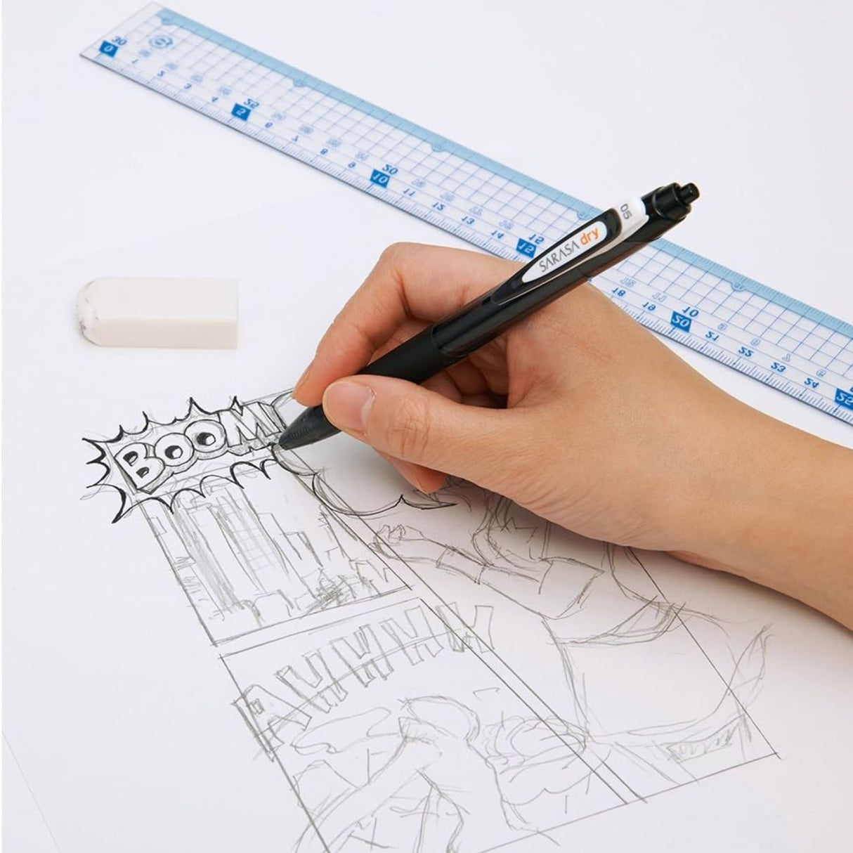 Zebra Sarasa Dry - Lápiz Tinta Gel Punta 05