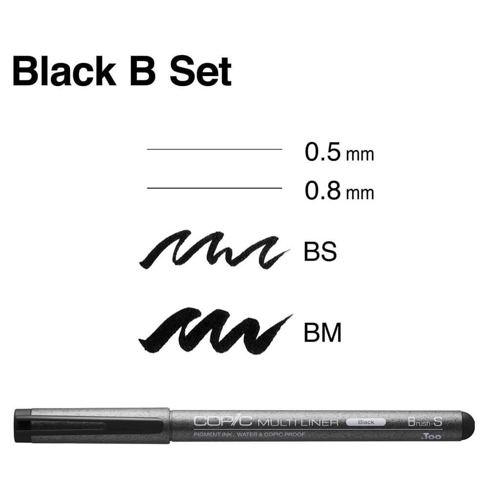 Copic-Multiliner-Set-4-Tiralineas-Negro-Punta-Ancha-2
