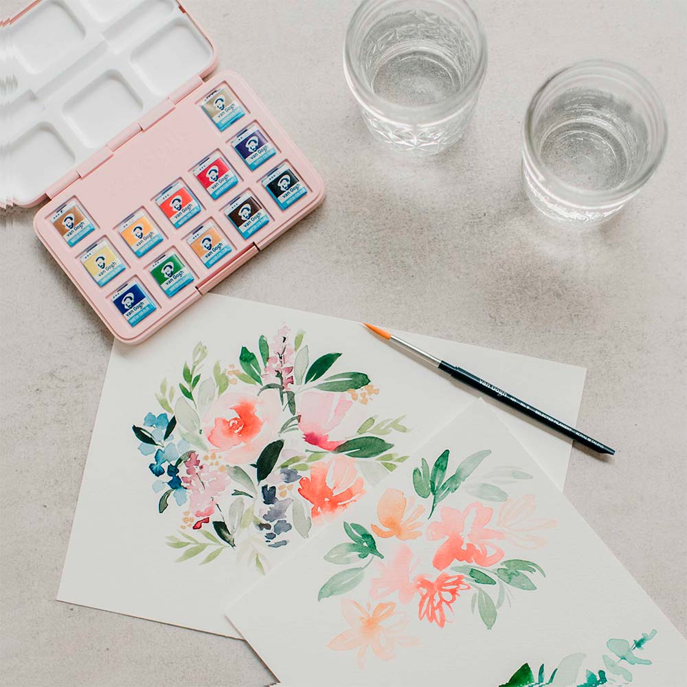 Van-Gogh-Pocket-Box-Set-12-Acuarelas-en-Pastillas-Floral-Frau-Holle-2