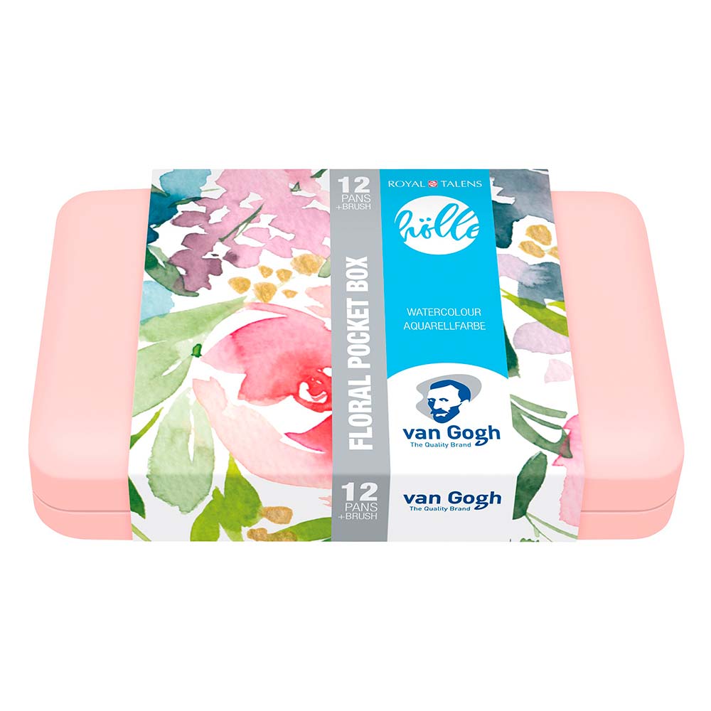 Van-Gogh-Pocket-Box-Set-12-Acuarelas-en-Pastillas-Floral-Frau-Holle