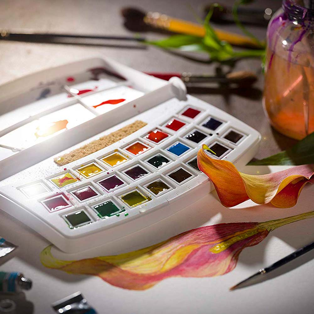 Van-Gogh-Watercolors-Set-Acuarelas-Media-Pastilla-24-Colores-Botanicos-2