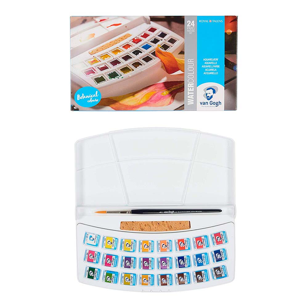 Van-Gogh-Watercolors-Set-Acuarelas-Media-Pastilla-24-Colores-Botanicos-4