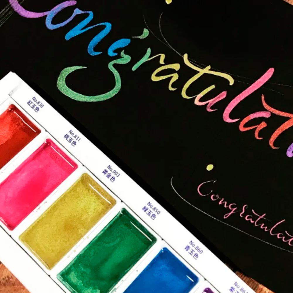 kuretake-gansai-tambi-set-6-acuarelas-gem-colors-2