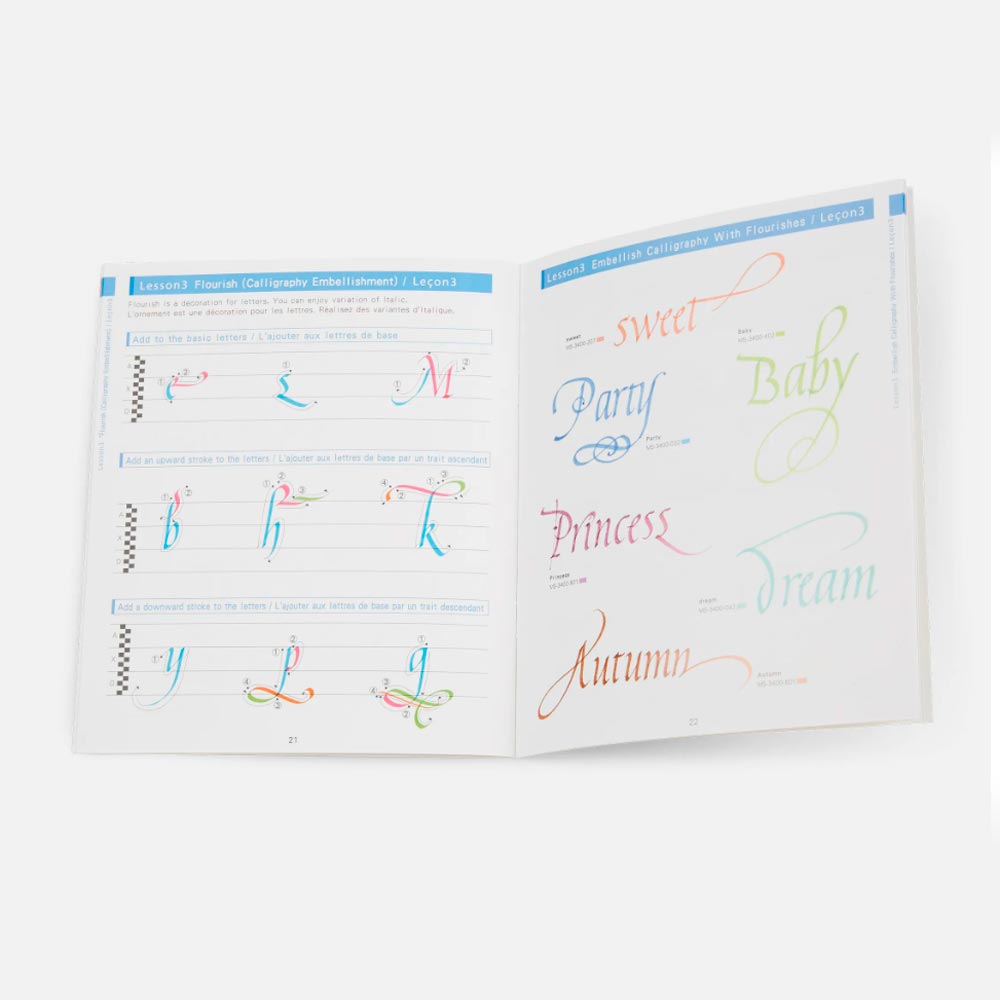 kuretake-revista-de-caligrafia-a-to-zig-calligraphy-italic-3