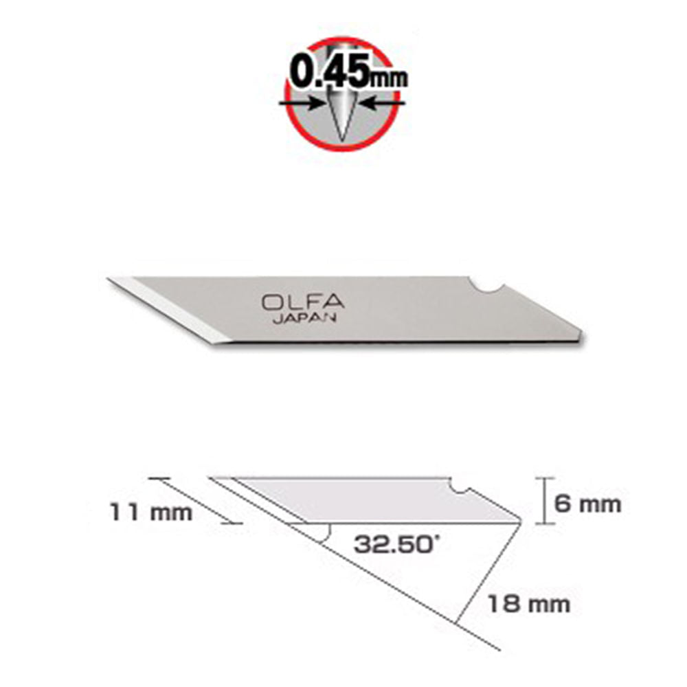 olfa-pack-25-repuesto-para-cuchillo-de-arte-ak-1