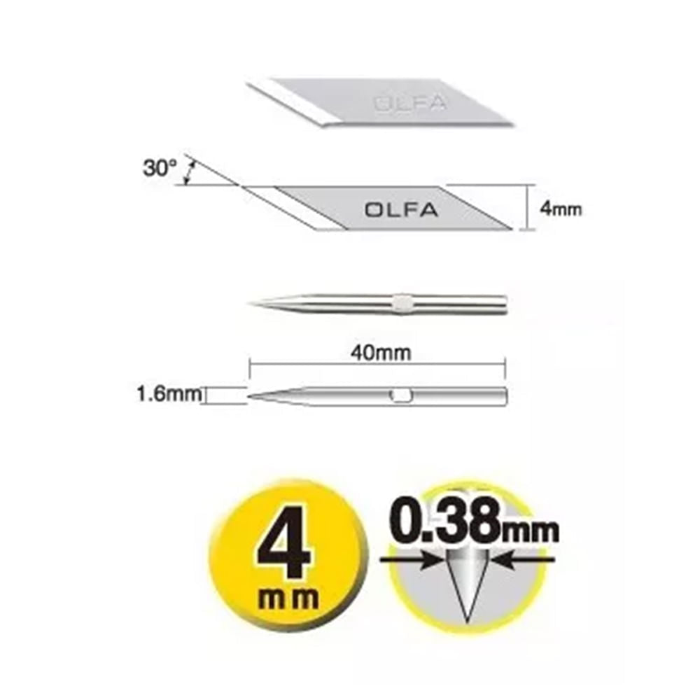olfa-pack-30-repuesto-para-cuchillo-de-arte-ak-5-2