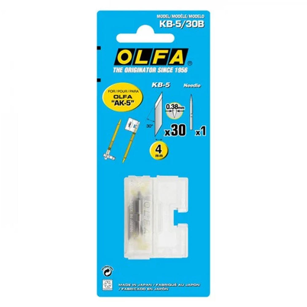 olfa-pack-30-repuesto-para-cuchillo-de-arte-ak-5
