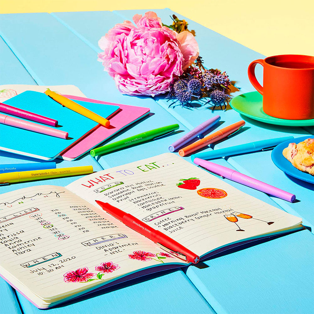 paper-mate-flair-set-12-tiralineas-con-olor-sunday-brunch-6