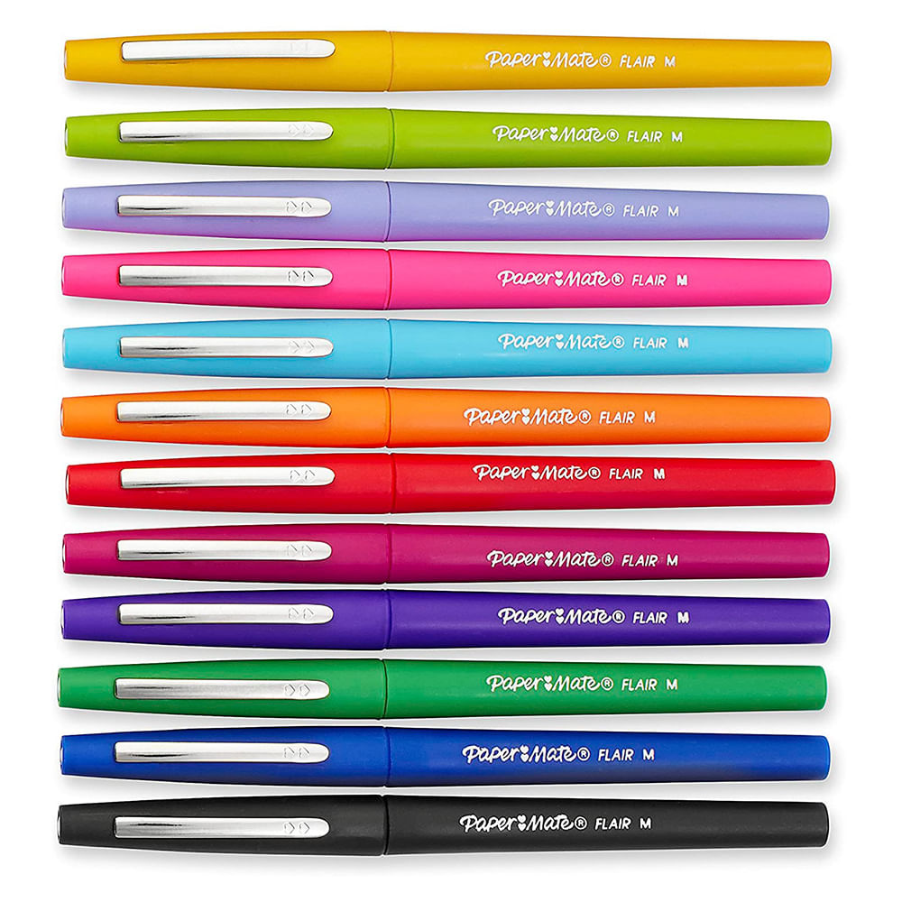 paper-mate-flair-set-12-tiralineas-punta-media-6