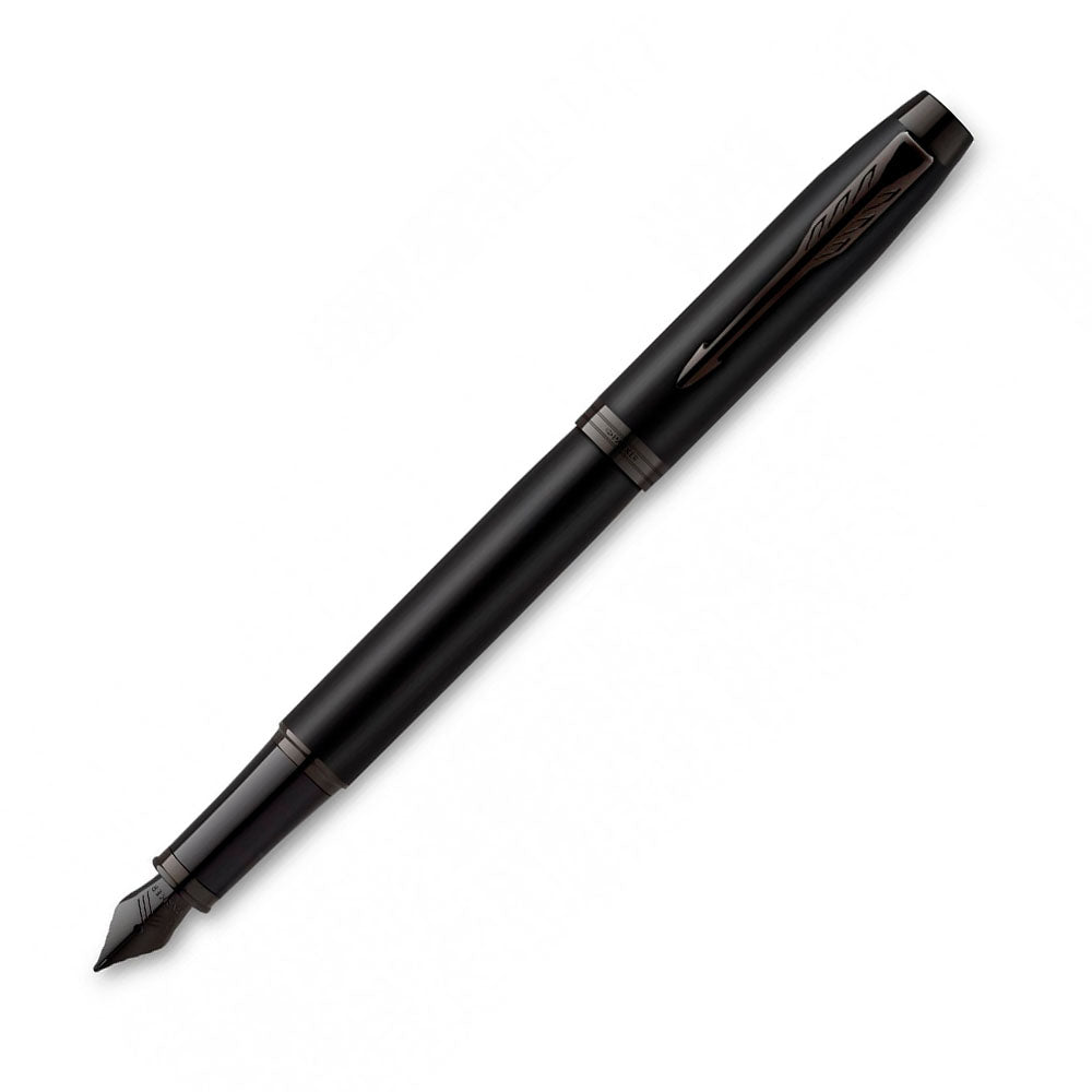parker-pluma-im-monochrome-punta-fina-matte-black