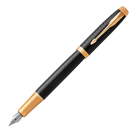 parker-pluma-im-premium-black-gold-tinta-azul-punta-media