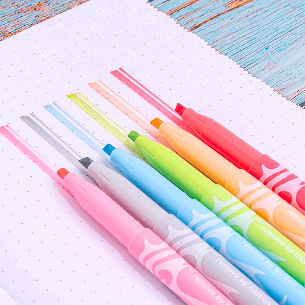 pilot-frixion-light-set-6-destacadores-borrables-soft-pastel-2