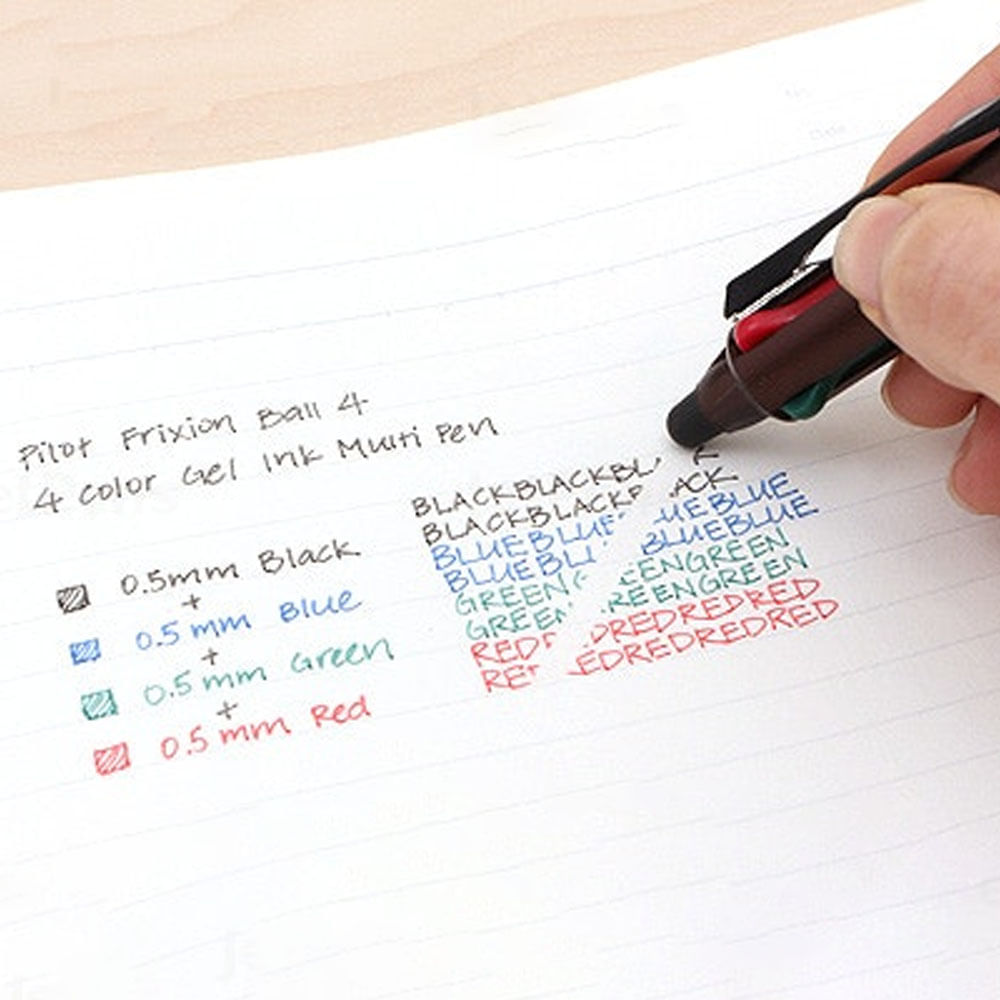 pilot-lapiz-gel-frixion-ball-4-wood-4-colores-05-mm-4