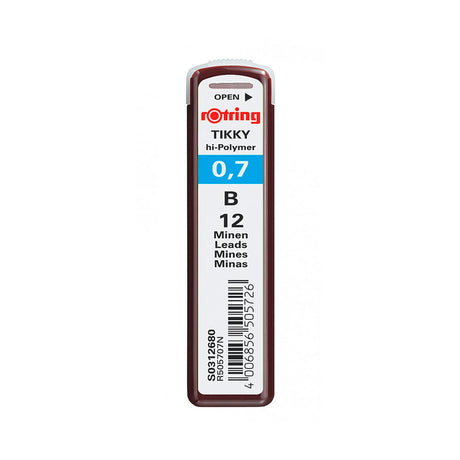 rotring-pack-12-minas-0-7-mm-b