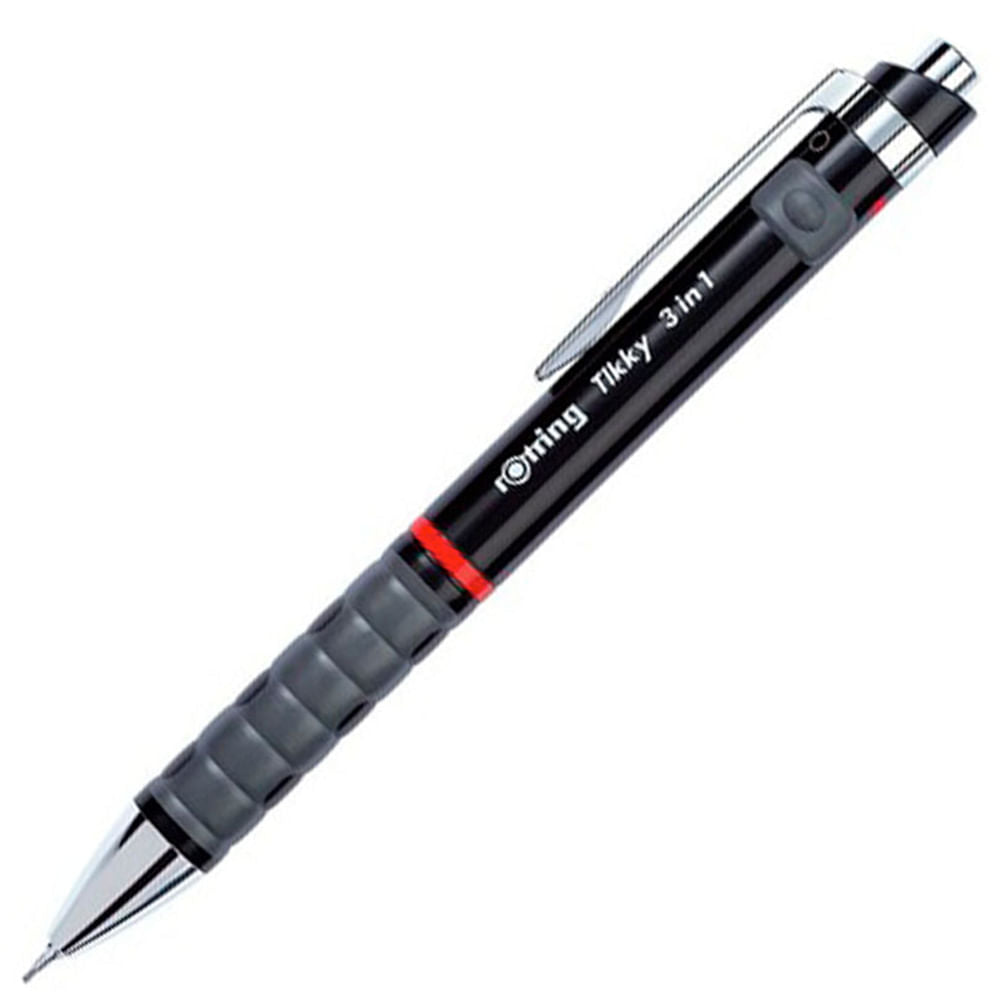 rotring-tikky-multipen-portaminas-3-en-1-05-mm-negro-y-rojo