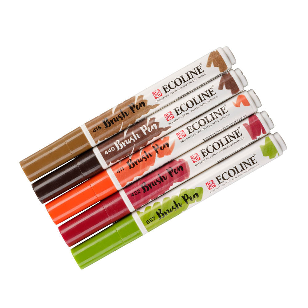 royal-talens-ecoline-set-5-marcadores-brush-pen-otono3