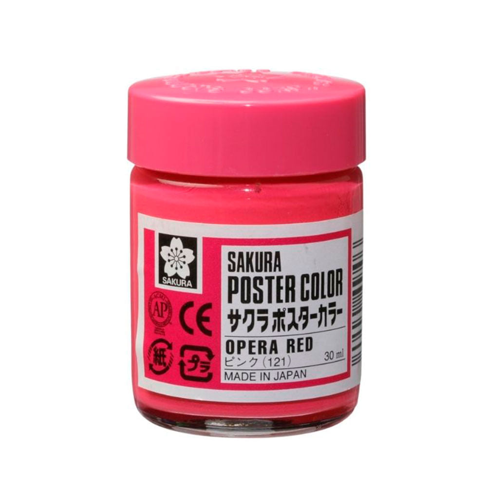 sakura-poster-color-tempera-profesional-30-ml-rojo-opera
