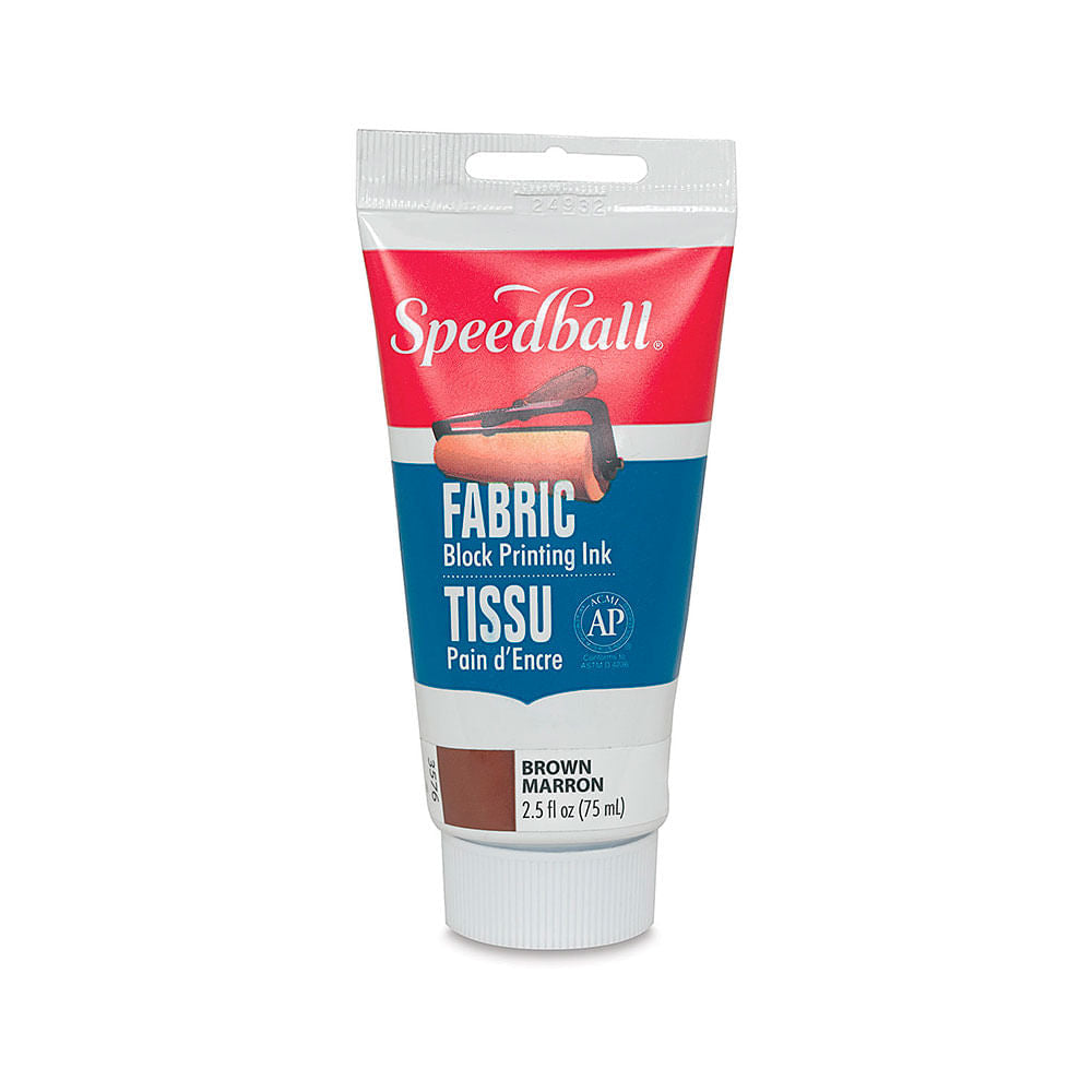 speedball-fabric-tinta-para-tela-cafe-75-ml