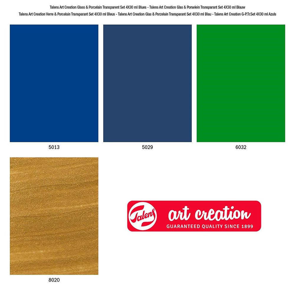 talens-art-creation-glass-porcelain-set-4-pinturas-porcelana-azules-transparente-30-ml-3