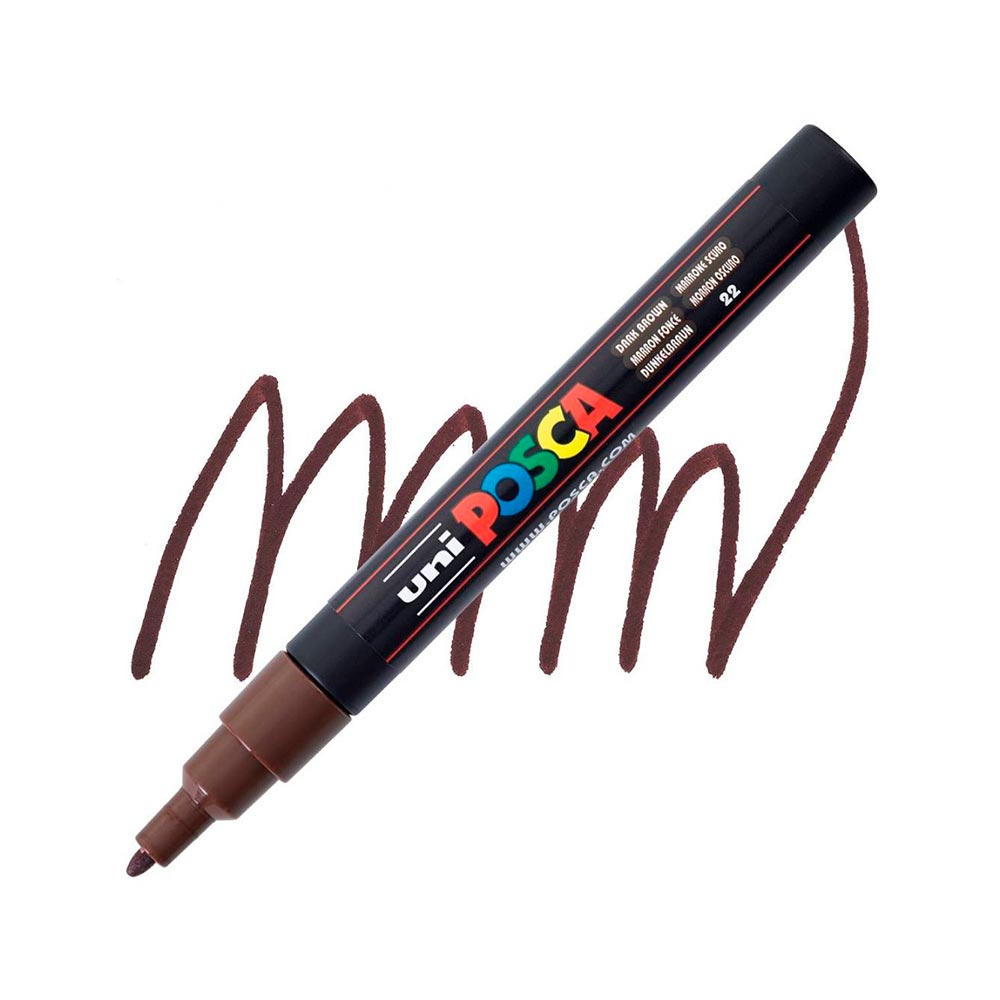 uni-posca-pc-3m-marcadores-finos-clasico-cafe-oscuro