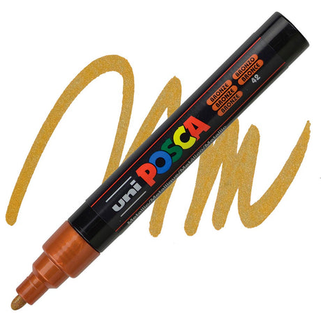 uni-posca-pc-5m-marcadores-medios-clasico-bronce